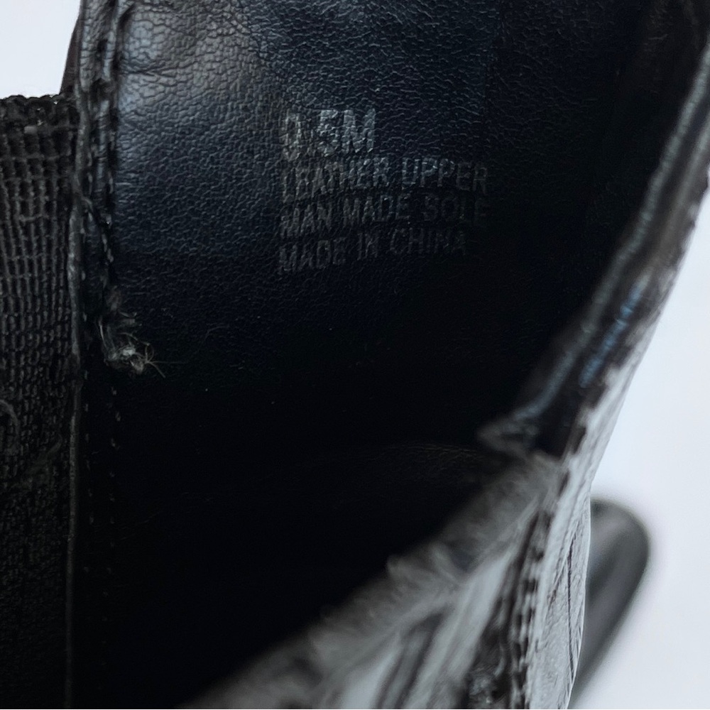 Rebecca Minkoff Embossed Leather Western Black Ankle Boots Size 9.5 - Picture 9 of 9